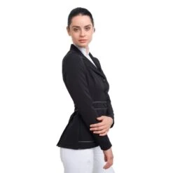 Cavalliera Women's Prima Show Jacket - Black/Grey -Ovation Sale Shop 558775 800 800