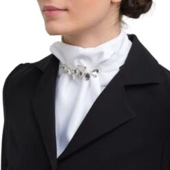 Cavalliera Queen Stock Tie - White -Ovation Sale Shop 559088 800 800