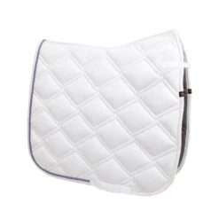 Toklat Tango Twisted Diamond Dressage Pad - White