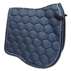 Toklat Tango Double Hexagon Dressage Pad - Navy