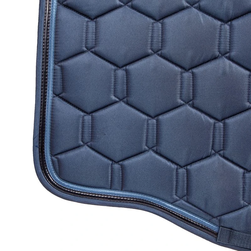 Toklat Tango Double Hexagon Dressage Pad - Navy 2 Toklat Tango Double Hexagon Dressage Pad - Navy - Image 2