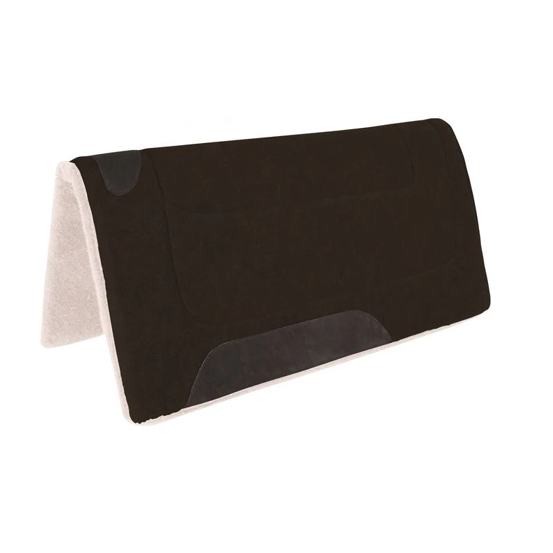 MicroSuede Standard Western Pad - Black 1 MicroSuede Standard Western Pad - Black