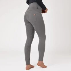 Horze Women's Tara Full Seat Breeches - Steel Grey 7 Horze Women's Tara Full Seat Breeches - Steel Grey -Ovation Sale Shop 563443 800 800