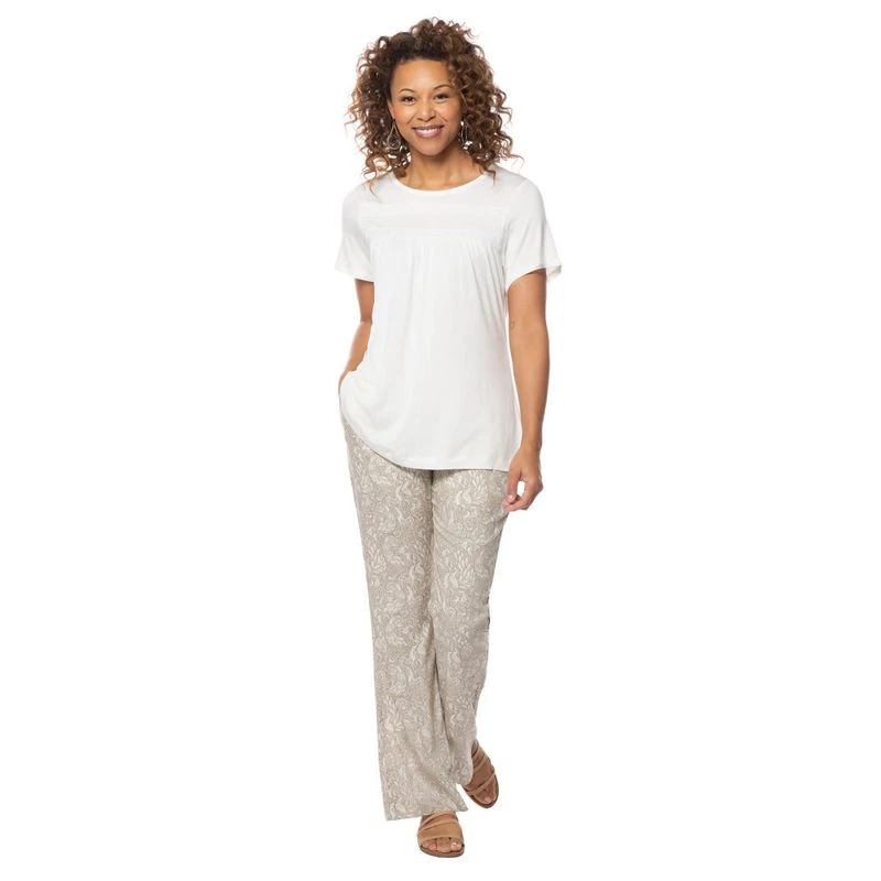 EQL Women's Soft Breeze Pant - Taupe Horse Feathers 2 EQL Women's Soft Breeze Pant - Taupe Horse Feathers - Image 2