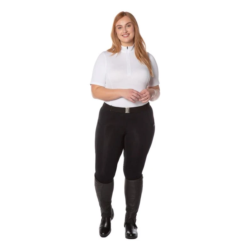 Kerrits Women's Ice Fil Full Seat Tech Tights - Black 4 Kerrits Women's Ice Fil Full Seat Tech Tights - Black - Image 4