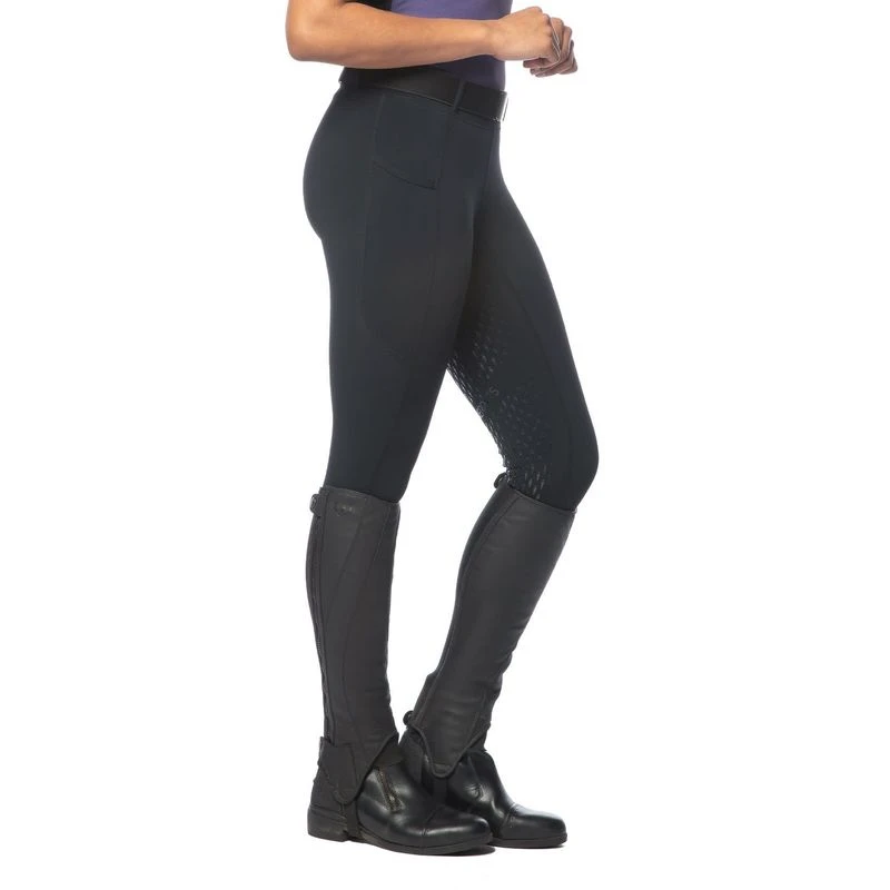 Kerrits Women's Ice Fil Full Seat Tech Tights - Black 5 Kerrits Women's Ice Fil Full Seat Tech Tights - Black - Image 5