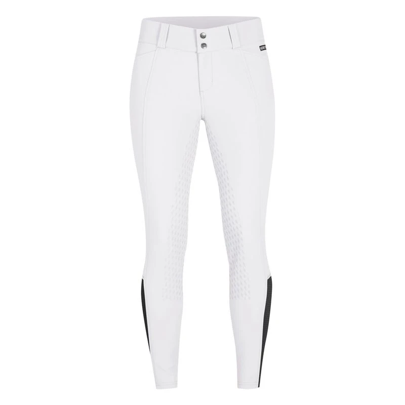 Kerrits Women's Affinity Ice Fil Full Seat Breeches - White 1 Kerrits Women's Affinity Ice Fil Full Seat Breeches - White