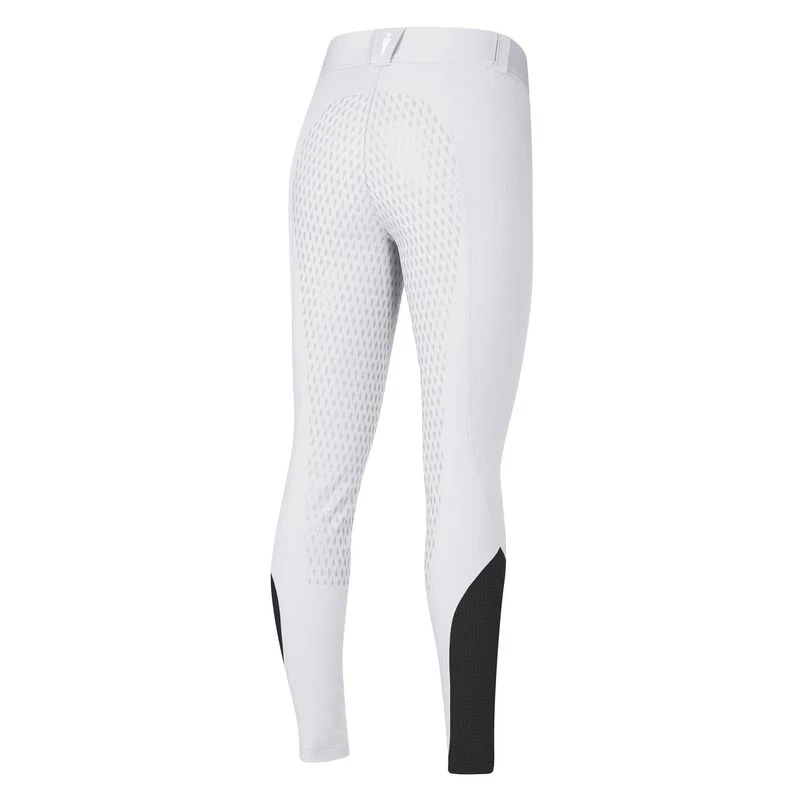 Kerrits Women's Affinity Ice Fil Full Seat Breeches - White 2 Kerrits Women's Affinity Ice Fil Full Seat Breeches - White - Image 2