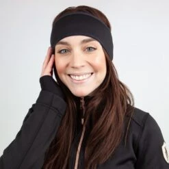 Irideon Fjord Fleece Headband - Black