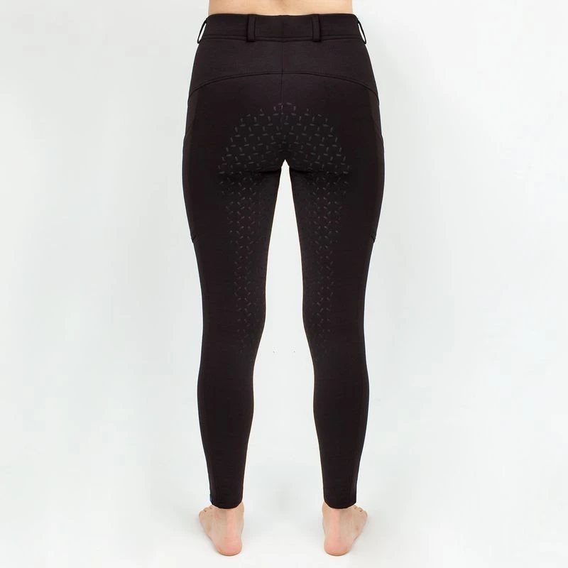 Irideon Women's Fjord Fleece Full Seat Breeches - Black 3 Irideon Women's Fjord Fleece Full Seat Breeches - Black - Image 3