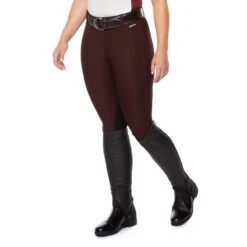 Kerrits Women's Microcord Knee Patch Tights - Espresso -Ovation Sale Shop 574544 800 800