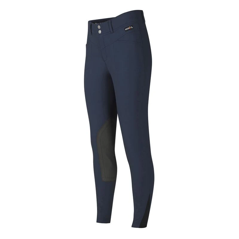 Kerrits Women's Crossover II Knee Patch Breeches - Navy 7 Kerrits Women's Crossover II Knee Patch Breeches - Navy - Image 7