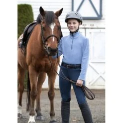 Kerrits Kids' Sit Tight Wind Pro Knee Patch Tights - Admiral -Ovation Sale Shop 579126 800 800