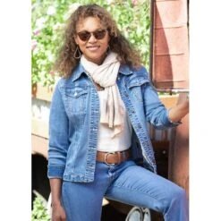 EQL Women's In Motion Jean Jacket - Light Wash -Ovation Sale Shop 580172 800 800