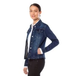 EQL Women's In Motion Jean Jacket - Midnight Wash -Ovation Sale Shop 580252 800 800