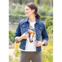 EQL Women's In Motion Jean Jacket - Midnight Wash -Ovation Sale Shop 580255 800 800