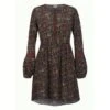 EQL Women's Ecovero Boheme Tunic Dress - Cinnabar Enchanted Garden -Ovation Sale Shop 582299 800 800