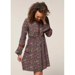 EQL Women's Ecovero Boheme Tunic Dress - Cinnabar Enchanted Garden 8 EQL Women's Ecovero Boheme Tunic Dress - Cinnabar Enchanted Garden -Ovation Sale Shop 582301 800 800