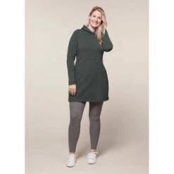 EQL Women's Weekender Fleece Hoodie Dress - Spruce -Ovation Sale Shop 582355 800 800