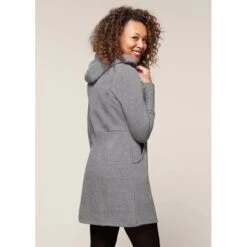 EQL Women's Weekender Fleece Hoodie Dress - Heather Grey -Ovation Sale Shop 582453 800 800