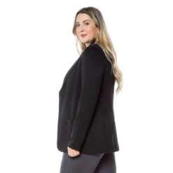EQL Women's Ponte Blazer - Black -Ovation Sale Shop 582573 800 800