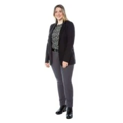 EQL Women's Ponte Blazer - Black -Ovation Sale Shop 582574 800 800
