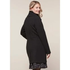 EQL Women's Brushed Ponte Uptown Jacket - Heather Black -Ovation Sale Shop 585143 800 800