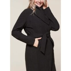 EQL Women's Brushed Ponte Uptown Jacket - Heather Black -Ovation Sale Shop 585144 800 800