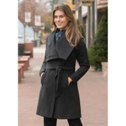 EQL Women's Brushed Ponte Uptown Jacket - Heather Black -Ovation Sale Shop 585146 800 800