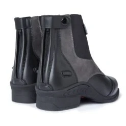 Horze Women's Kilkenny Two-Toned Paddock Boots - Black/Grey -Ovation Sale Shop 586644 800 800