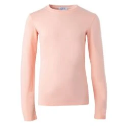 Horze Kids' Morgan Super Soft Long Sleeved Shirt - Coral Pink