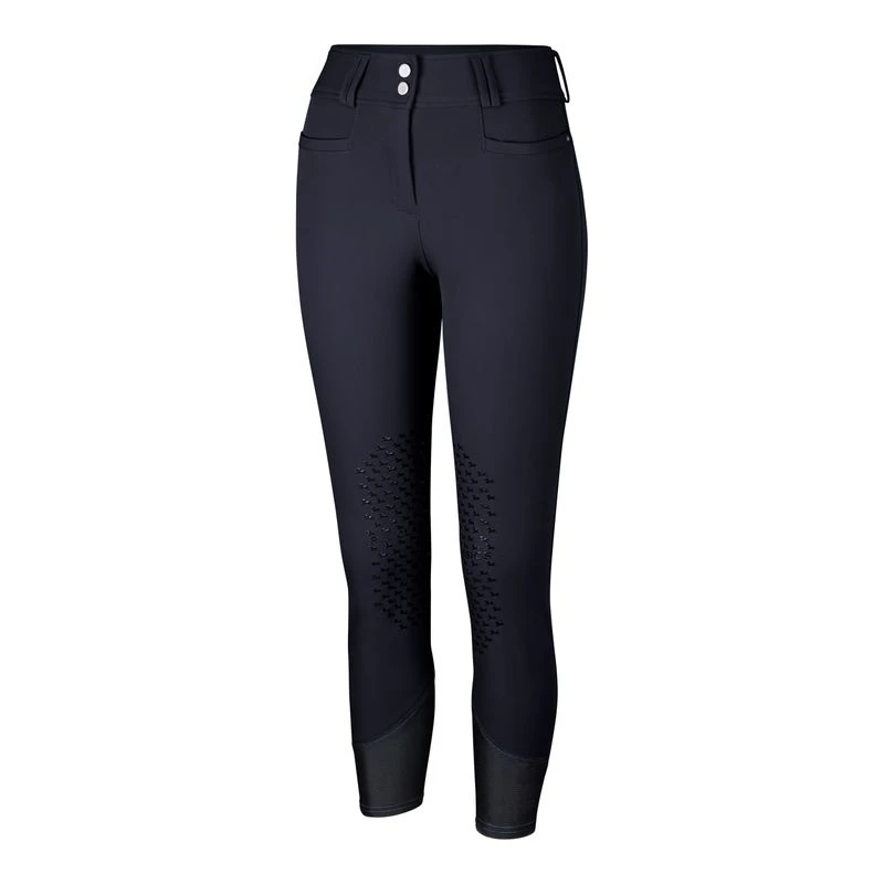 RJ Classics Women's Harper Silicone Knee Patch Breeches - Black 1 RJ Classics Women's Harper Silicone Knee Patch Breeches - Black