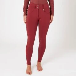 Horze Women's Ingrid Full Seat Breeches - Merlot -Ovation Sale Shop 590691 800 800