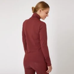 Horze Women's Raquel Turtleneck Training Shirt - Merlot 5 Horze Women's Raquel Turtleneck Training Shirt - Merlot -Ovation Sale Shop 591273 800 800