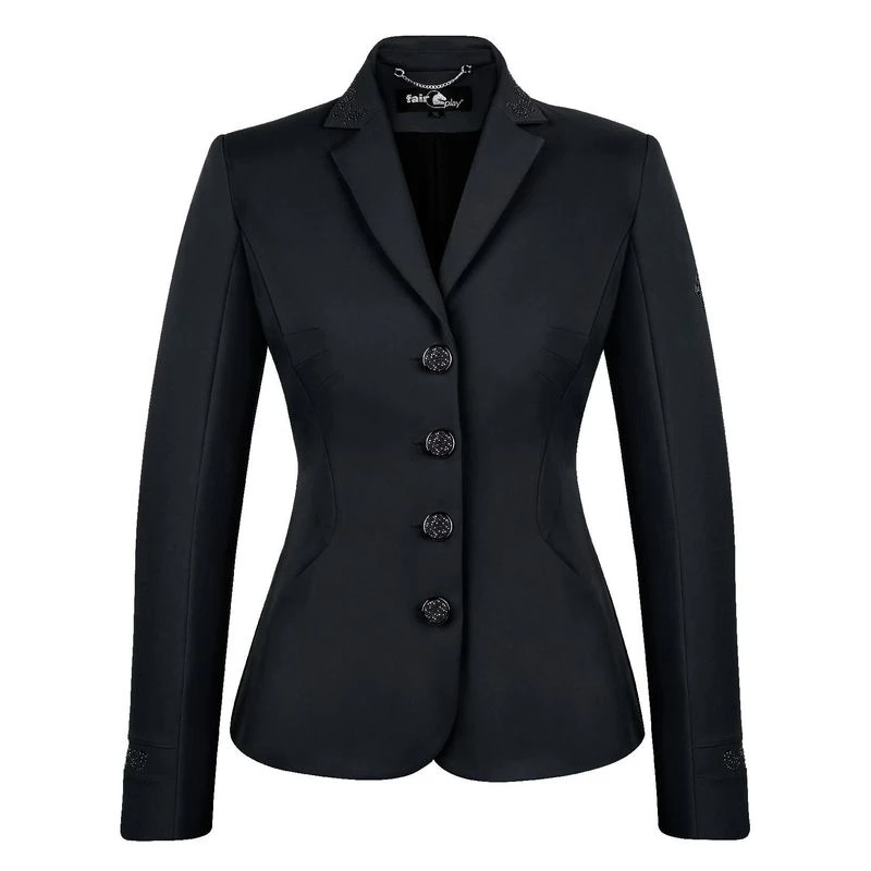 Fair Play Women's Taylor Show Jacket - Black 1 Fair Play Women's Taylor Show Jacket - Black