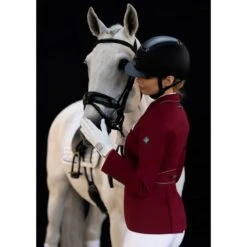 Fair Play Women's Beatrice Short Tail Coat - Burgundy -Ovation Sale Shop 593764 800 800