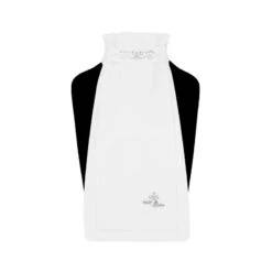 Fair Play Andrea Ready Tied Stock Tie - White/Silver