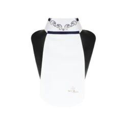 Fair Play Lea Ready Tied Stock Tie - Rose Gold/Navy