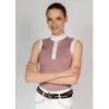 Fair Play Women's Cecile Rose Gold Sleeveless Competition Shirt - Dusty Pink -Ovation Sale Shop 595111 800 800