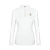 Fair Play Women's Cecile Rose Gold Long Sleeve Competition Shirt - White -Ovation Sale Shop 595303 800 800