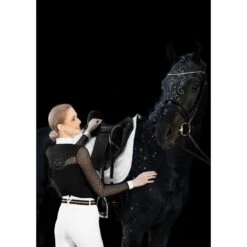 Fair Play Women's Cecile Rose Gold Long Sleeve Competition Shirt - White -Ovation Sale Shop 595305 800 800