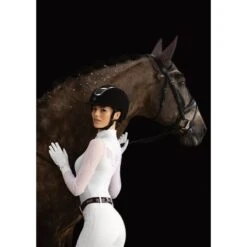 Fair Play Women's Cecile Long Sleeve Competition Shirt - Black -Ovation Sale Shop 595357 800 800