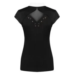 Fair Play Women's Cathrine Rose Gold Sleeveless Competion Shirt - Black -Ovation Sale Shop 595720 800 800