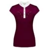 Fair Play Women's Cathrine Rose Gold Sleeveless Competion Shirt - Burgundy -Ovation Sale Shop 595767 800 800