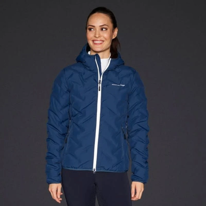 Mountain Horse Women's Luna Jacket - Navy 3 Mountain Horse Women's Luna Jacket - Navy - Image 3