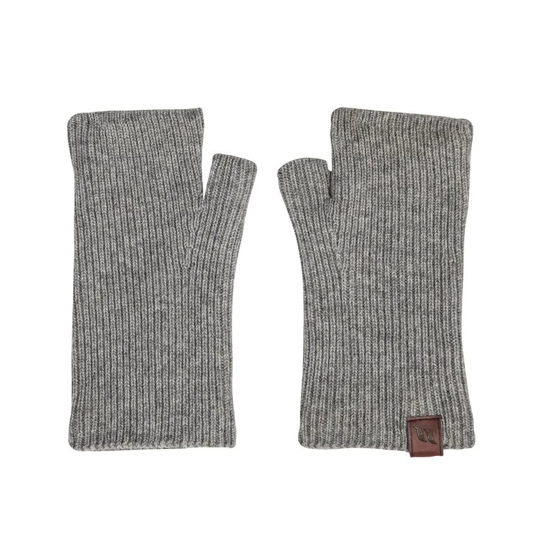Back On Track Ash Knitted Wrist Gaiters - Grey 2 Back On Track Ash Knitted Wrist Gaiters - Grey - Image 2