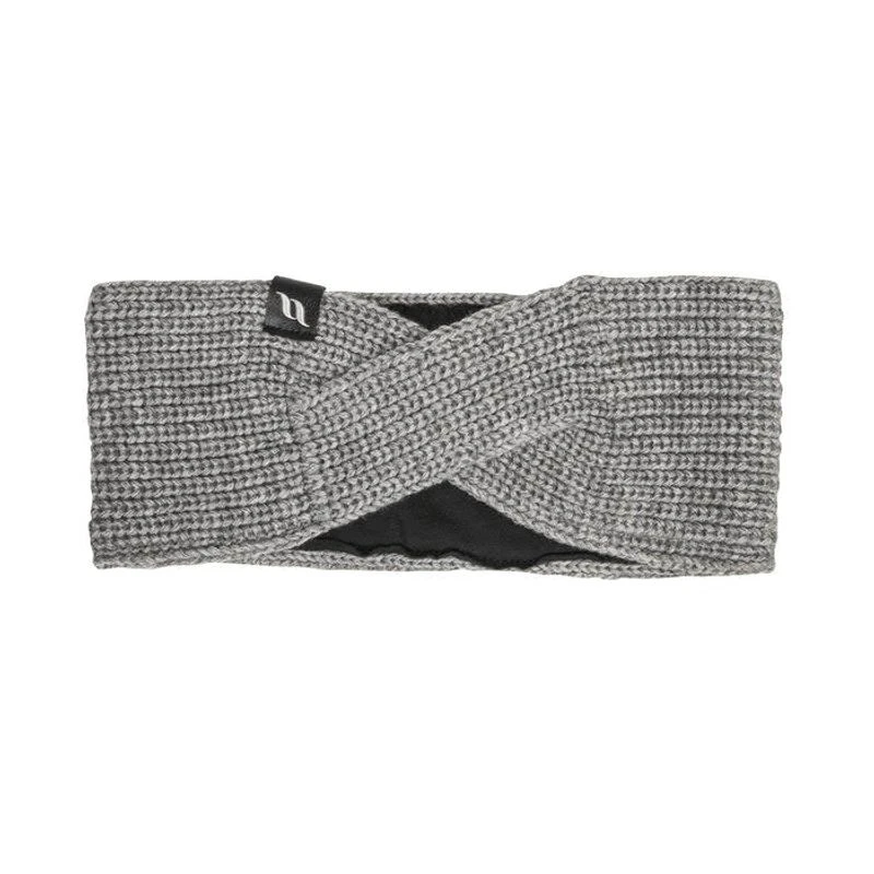 Back On Track Nora Wool Blend Twist Headband - Grey 1 Back On Track Nora Wool Blend Twist Headband - Grey