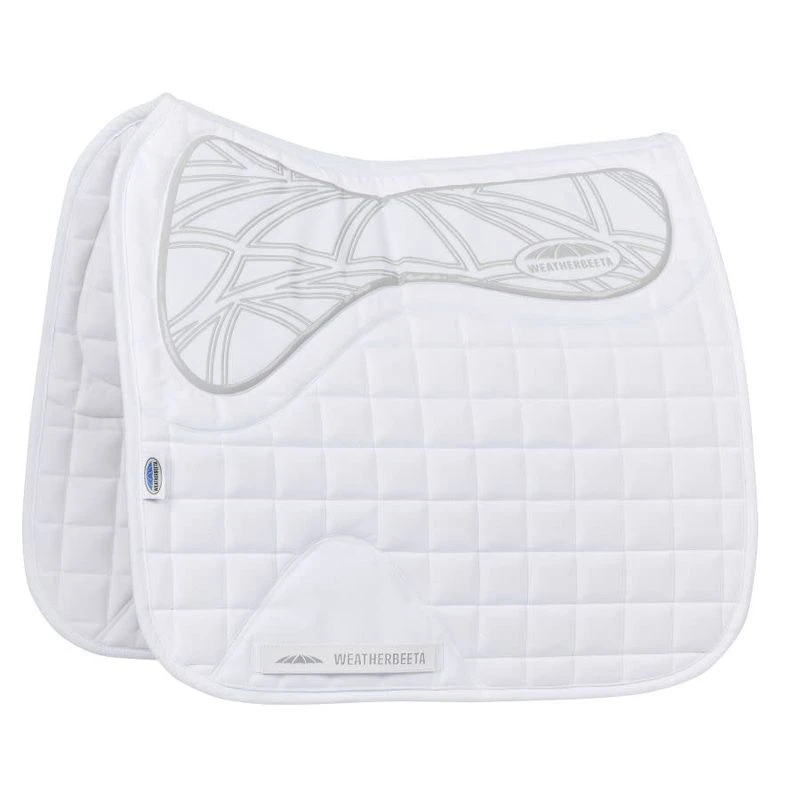 Weatherbeeta Ultra Grip Dressage Saddle Pad - White 1 Weatherbeeta Ultra Grip Dressage Saddle Pad - White