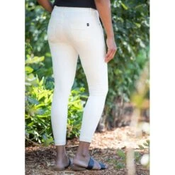 EQL Women's In Motion Cropped Pant - White -Ovation Sale Shop 597658 800 800