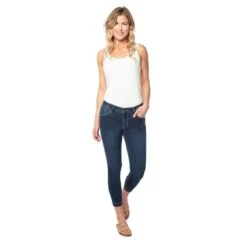 EQL Women's In Motion Cropped Jean - Midnight Wash -Ovation Sale Shop 598718 800 800
